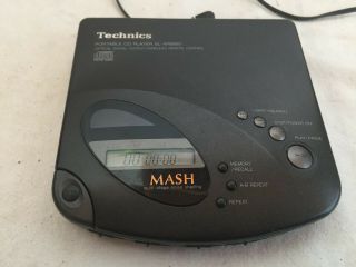 Vintage Portable Cd Player Technics Sl - Xps900 Tested/working