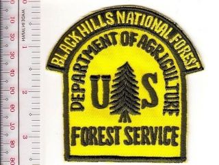 National Forest Usfs South South Dakota & Wyoming Black Hills National Forest