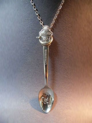 Vintage Rolex Necklace Bucherer Of Switzerland Spoon Jewelry Watch @ @ Lucerne