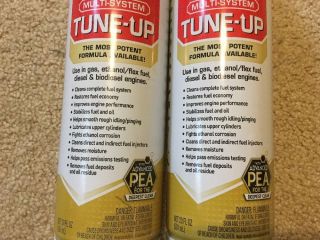 (2) Gumout Multi - System Tune - Up With Advanced Pea,  20 Fl.  Oz.  Cans