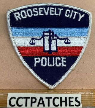 Roosevelt City,  Utah Police Shoulder Patch Ut