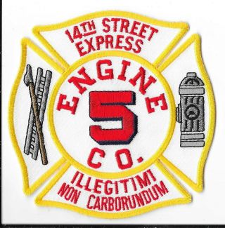 York City Fire Department,  Engine 5 Patch V2