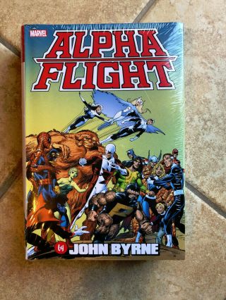 Marvel Omnibus Alpha Flight Vol.  1 John Byrne Oop 1st Printing