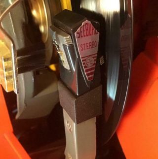 Red Head / Black Head Stereo Cartridge Adapter For Seeburg Mono 45 Rpm Jukebox