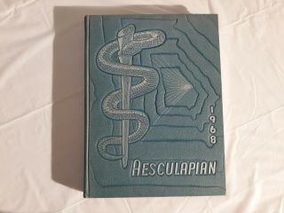 1968 Yearbook Medical College Of Georgia Augusta Aesculapian