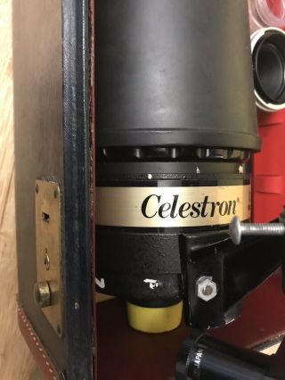 Vintage Celestron C90 1000mm F/11 Telescope W/ Attachments
