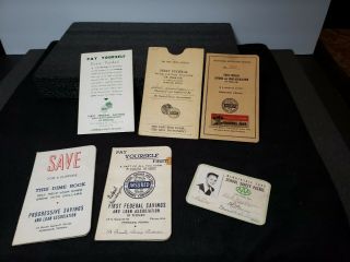 1950s Perkasie Pa Ephemera First Federal Savings Hopalong Cassidy Dime Book