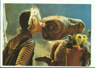 Postcard - E.  T.  - The Extra Terrestrial,  From The Movie,  Drew Barrymore - 1982