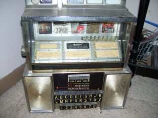 Vintage Seeburg Stereo Consolette Jukebox Wall Selector Model Sc - 1 Read