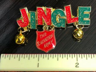 Salvation Army Pin - Christmas Jingle