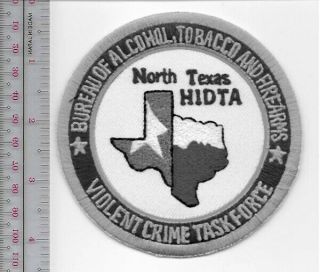 Atf Alcohol Tobacco Firearms Violent Crime Task Force Hidta North Texas,  Tx