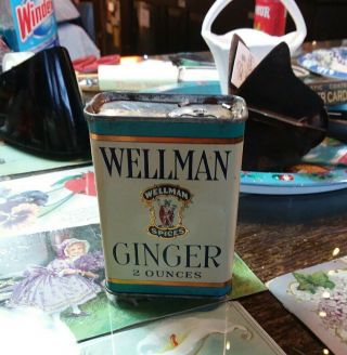 Wellman Ginger Spice Tin