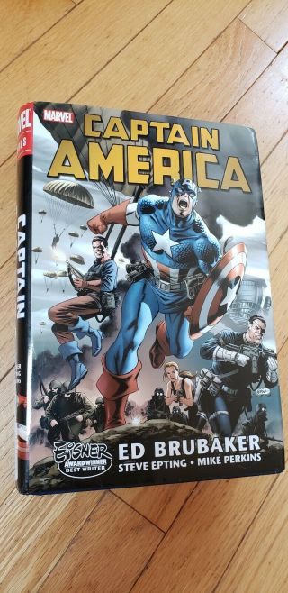 Captain America Ed Brubaker Comic Book Omnibus
