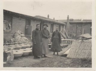 T) Photo China 8x10,  5cm Chang Chun Mukden April 1923 I