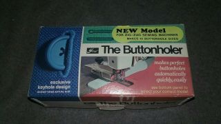 Vintage Greist Automatic Buttonhole Stitch Attachment Model 1 - Z