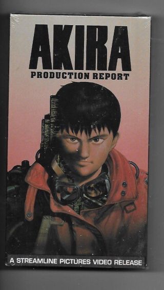 Akira Production Report Katsuhiro Otomo 1989 Vhs Carl Macek Producer