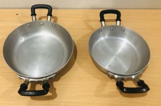 Set 5 Vintage Alpine Brand Sauce Pans Made in Italy 2
