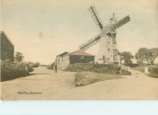 Pc Stanton Windmill Village Street Nr Bury St Edmunds Suffolk C1908