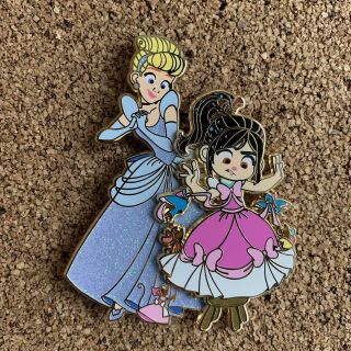 Cinderella Vanellope Fantasy Pin Wreck It Ralph 2