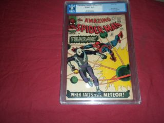 Spider - Man 36 Marvel 1966 Silver Age Pgx Like Cgc 6.  5 Comic Keys Up