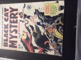Harvey Comics - Black Cat Mystery Comics 30 - August1951 Ungraded Golden Age Comic