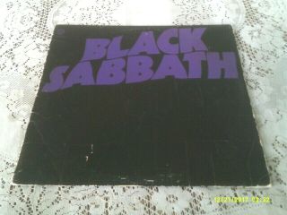 Black Sabbath.  Master Of Reality.  Warner Bros.  Bs 2562.  1971.  First Us Pressing.
