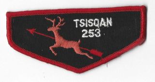 Oa 253 Tsisqan Www S8b Flap Red Bdr.  Oregon Trail Or [mo - 1765]