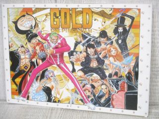 One Piece Film Gold Movie Brochure Art Book 2016 Eiichiro Oda Japan Ltd