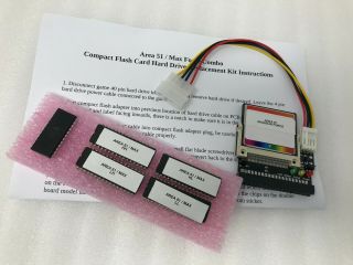 Area 51 Maximum Force Duo Arcade - Compact Flash Card Upgrade Kit,  Save Chip