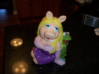 Miss Piggy & Kermit Cookie Jar