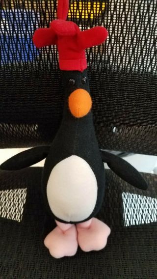 Feathers Mcgraw Plush,  Wallace & Gromit,  Uk Born To Play,  1990s