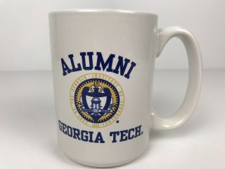 Georgia Tech Alumni Coffee Mug - Progress And Service Emblem