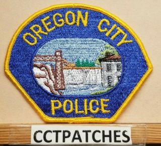 Oregon City,  Oregon Police Shoulder Patch Or