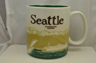 Starbucks 2011 Seattle Coffee Mug Ceramic Cup Ji