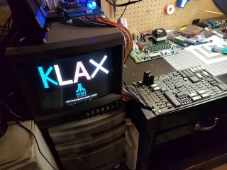 Atari Klax Arcade Pcb - 100 & - B1 - Ships From Canada
