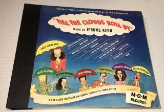 “till The Clouds Roll By” 78s Album; Mgm 1; 1947; Mono; Fine; 4 Record Set
