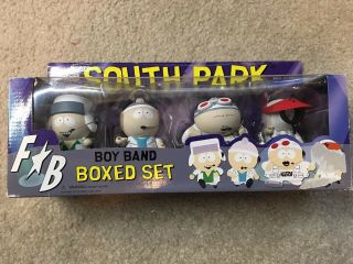 Mezco South Park Boy Band Boxed Set Action Figures - Slightly
