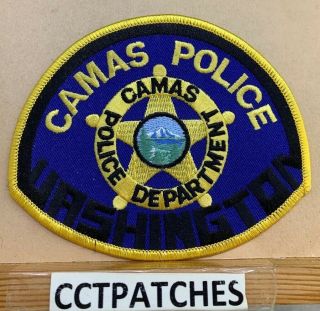 Camas,  Washington Police Shoulder Patch Wa