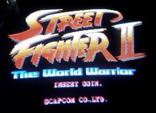 Street Fighter Ii The World Warrior Export Ver Cps Pcb Arcade Video Game Capcom