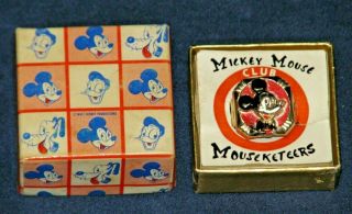 Vintage Mickey Mouse Club Mouseketeers Ring Walt Disney Prod.