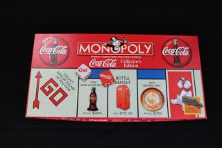 Limited Edition Rare Coca Cola Coke Monopoly Special Edition