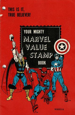 Marvel Value Stamp Book - Series B - Incomplete