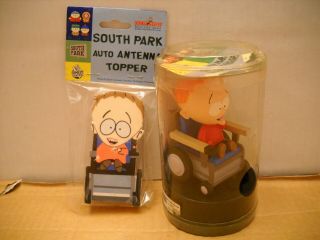 Comedy Central South Park Talking Figure & Auto Antenna Topper Wheelchair Timmy