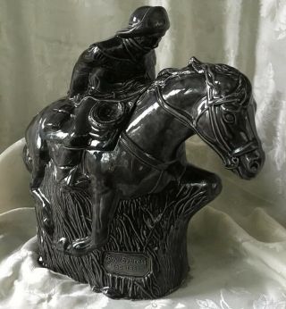 Pony Express Western Cowboy on Horse Ceramic Cookie Jar.  Kaye’s Kreations 30/150 3