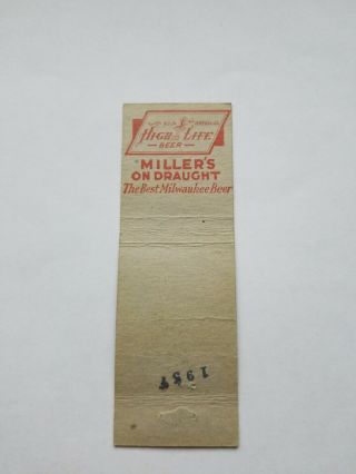 Palace Club Reno Nevada Matchbook Cover 2