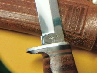 1965 - 1980 CASE XX U.  S.  A.  3 FINN VINTAGE HUNTING KNIFE With SHEATH 2