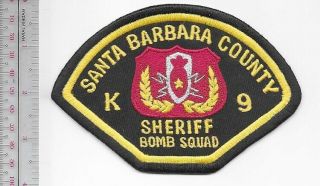 K - 9 Police Santa Barbara County Sheriff 
