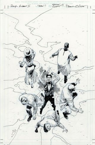 Rough Riders Ii Riders On The Storm 1 Variant Cover Art - Pat Olliffe