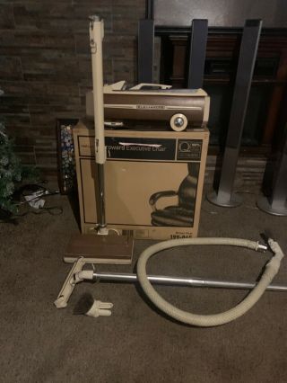 Vintage Electrolux 1401 - B Canister Vacuum Cleaner With Power Head -