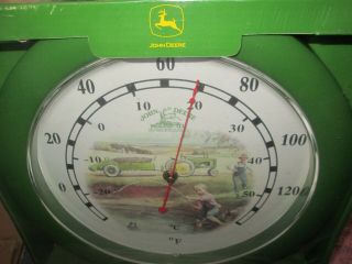 John Deere Large Outdoor Thermometer.  Licensed Item.